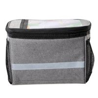 Bike Handlebar Bag Bike Handlebar Bag with Reflective Strip