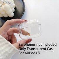 กล่องใสสำหรับ AirPods 3นิ่ม TPU สำหรับ AirPods Pro/3/2/1หูฟังไร้สายเคส