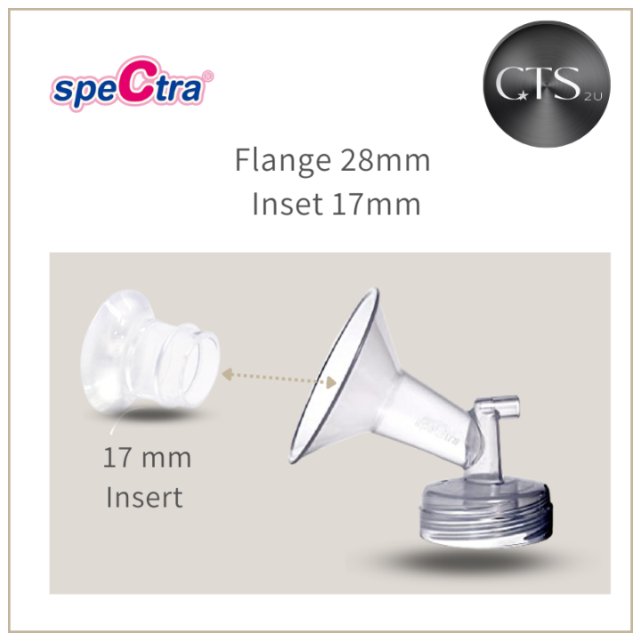 17mm Insert for Spectra hands-free cup Flange 28mm / Breast pump  Accessories / handsfree Accessories