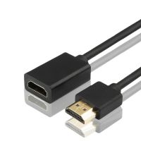 WESOPRO HDMI-เข้ากันได้2.0ตัวผู้กับเต้ารับต่อสายต่อขยายสำหรับทีวีสติ๊ก4K /Mi กล่องทีวี /Pc/projector /Hdtv