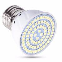 【original】 pkdibm B22หลอดไฟ LED E14 48 60 80Leds E27 4W 6 W 8W 220V AC220V-240V SMD2835 SpotLight MR16 Warm/เย็น LED Bombillas 230V