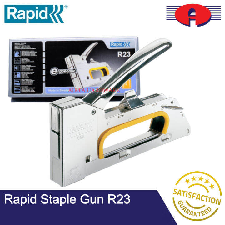 RAPID STAPLE GUN R23 METAL STAPLER Lazada