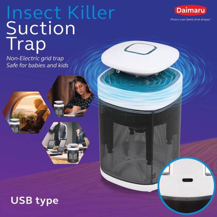 mosquito killer rechargeable Daimaru Insect Vacuum Trap IKSuction