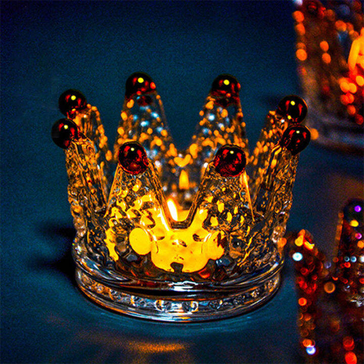 jewelry-decoration-dish-scented-storage-candle-crown-glass-candlestick