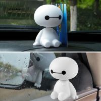 น่ารัก Baymax หุ่นยนต์เขย่าหัวตุ๊กตารถยานพาหนะแดชบอร์ดตกแต่งเครื่องประดับของขวัญ