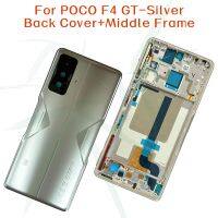 ของแท้สำหรับ Xiaomi POCO F4 GT 5G กรอบจอ Lcd ฝาหลังปิดโทรศัพท์หลังสำหรับ Xiaomi Poco F4 Gt ฝาครอบแก้วแผงด้านหลังเปลี่ยนเคส