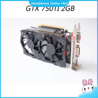 GTX750Ti 2GB DDR5กราฟิกการ์ด4096*2160 60W Air Cooling กราฟิกการ์ด