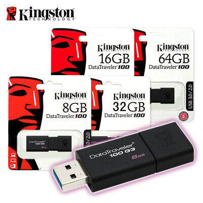 ORIGINAL | KINGSTON 16GB / 32GB / 64GB DT100G3 USB3.0 PENDRIVE USB