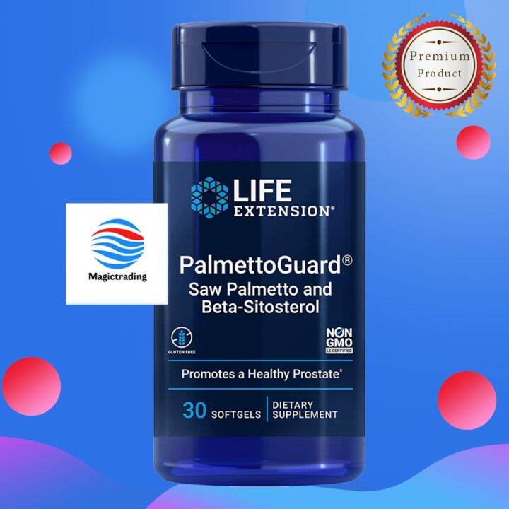 NEW Life Extension PalmettoGuard® Saw Palmetto and BetaSitosterol