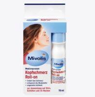 Mivolis Kopfschmerz-Roll on  ลูกกลิ้งลดอาการป วดหัวและไ มเกรน  15ml นำเข้าเยอรมัน