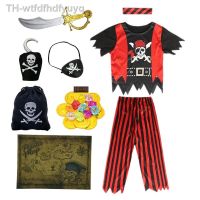 【hot】☑ﺴ☎  Capitão Jack pirata fantasias infantis macacão para o Dia das Bruxas Piratas do Caribe acessórios brinquedos brinde de brinquedo