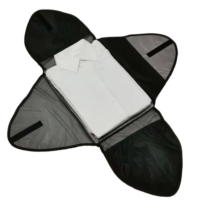 Garment Packing Folder For Travel Clothes Organizer Travel Garment Bag Luggage Accessory Black