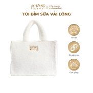 Túi Bỉm Sữa Vải Lông Mommy Bag Khang Home