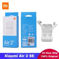 （Orange home earphone cover）Air2 Xiaomi ของแท้ SE TWS Mi Ture หูฟังหูฟังบลูทูธไร้สาย,ควบคุมด้วยระบบสัมผัสแบตเตอรี่แบบยาว Xaiomi ขาตั้งกล้อง