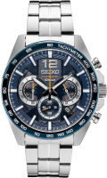 Seiko Mens Japanese Quartz Stainless Steel Strap, Silver, 0 Casual Watch (Model: SSB345)