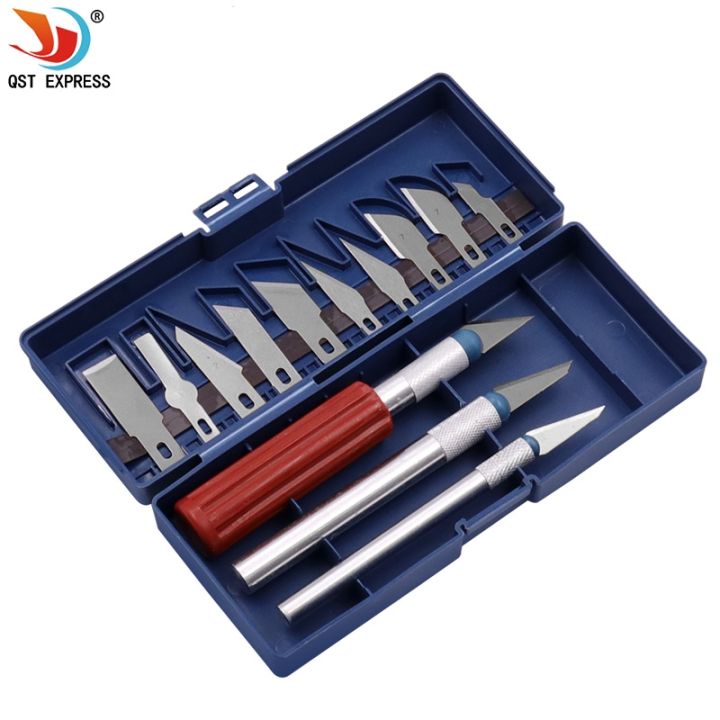 yf-13pcs-carving-blade-spare-tool-for-knife-craft-wood-cutting-razor-sharp