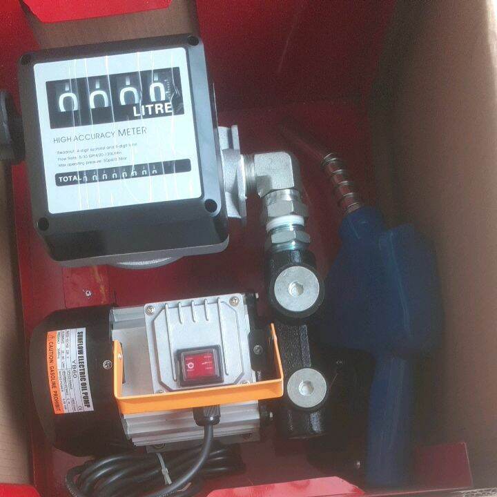 FLOW METER SOLAR..FLOW METER MANUAL 4 DIGIT SET POMPA YB 60 LITER/MENIT