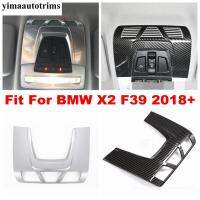 ชุดตกแต่งภายในตกแต่งหลอดไฟหลังคาอ่าน F39 X2เหมาะสำหรับ BMW 2018 2019 2020 2021คาร์บอนไฟเบอร์/ผิวด้าน