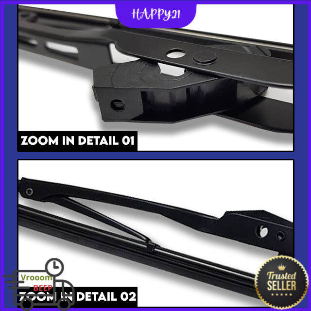 Premium Car Wiper Rubber Viper Getah Kereta Pengelap Cermin Kereta Lazada