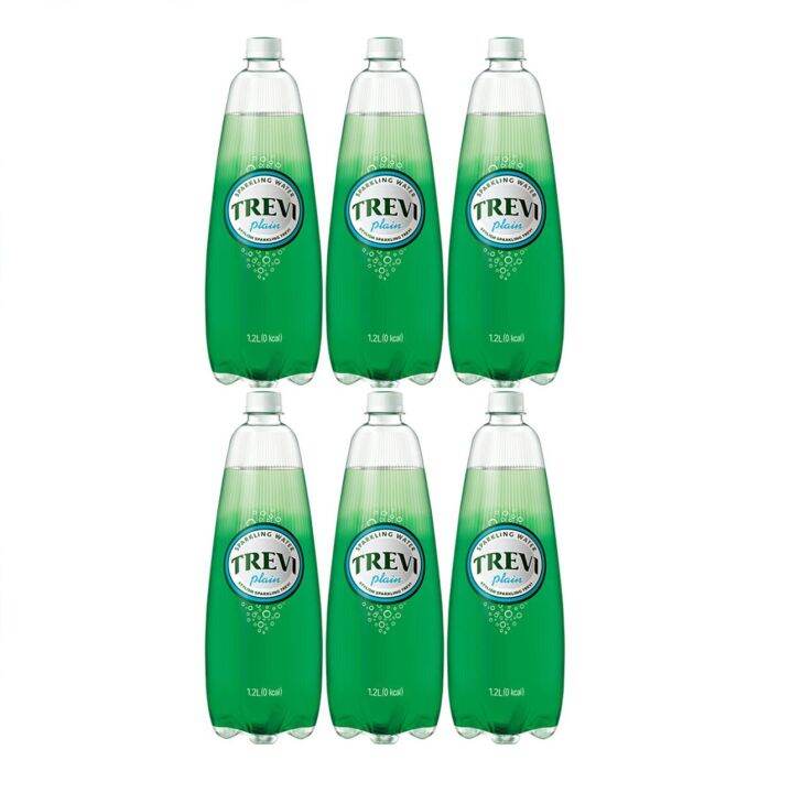 LOTTE Trevi Sparkling Water Plain Pack (6 x 1.2L) Lazada Singapore