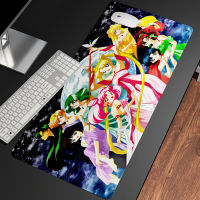 XXL Beautiful Cute Printing Mouse Pad Desk Pad Anime Pad Computer Player Mouse Pad PC Keyboard Mats For Pretty Girl Warrior