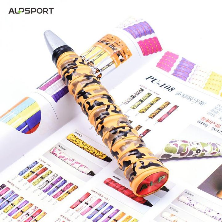 alp-mc2-5-camouflage-anti-slip-head-badminton-grip-for-racket