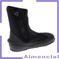 【Ready Stock】[ALMENCLA1] 5mm Scuba Dive Water Sports Surfing Snorkeling Fishing Zipper Boots Booties