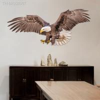 ❁♤ Creative Flying Bald Eagle Wall Sticker Removable Wall Decals Peel and Stick Eagle Wallpaper Wall Art Decorations Home Decor