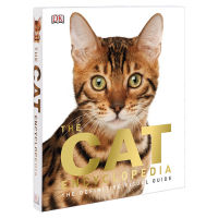 Cat encyclopedia English original the cat encyclopedia Illustrated Encyclopedia of cat DK encyclopedia series English original books large format hardcover English books