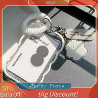 ?【Lowest price】MH 2023ใหม่ที่ใส่บัตรภาพแบบใสการออกแบบรูปเมฆรูปไอดอลพวงกุญแจเคสป้องกันโฟโต้การ์ดเครื่องเขียนสำหรับนักเรียน