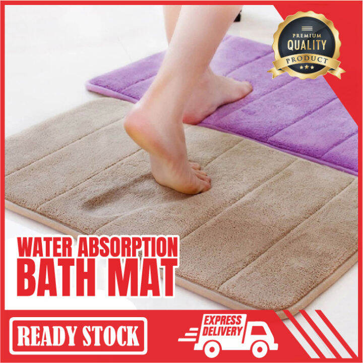 MurahLiving Bath Mat Kitchen Carpet 40*60cm Water Absorption Rug