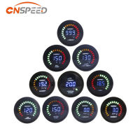 CNSPEED 2 "52มิลลิเมตรดิจิตอล LED ไดรฟ์ก้าน20 Psi น้ำมันกดโวลต์มิเตอร์อากาศอุณหภูมิน้ำมันเชื้อเพลิง EGT RPM เมตร YC101338