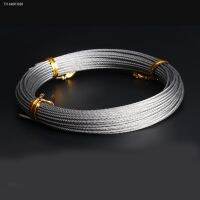 ◇ 0.15 0.2 0.25 0.3 0.4 0.5 0.6mm Dia 304 stainless steel 1X7 stranded rope wire twist photo hanging picture photo wall hook