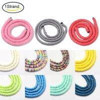 【CW】✣◕  1Strand 3mm Disc/Flat Round Environmental Polymer Clay Beads Heishi for Jewelry Making Hole:1mm 380 400pcs/strand