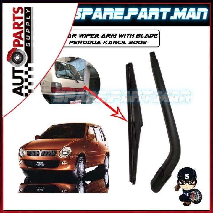 Perodua Kancil Rear Wiper Arm With Blade Lazada