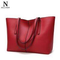 NALLCHEER กระเป๋าสะพายผญ ladies handbag tote bag pu leather กระเป๋าถือ กระเป๋าสะพายข้าง กระเป๋าสะพายข้างผู้หญิง กระเป๋าหนังผญ