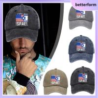 BETTERFORM ปรับได้ปรับได้ หมวก trucker อิสราเอล ระบายอากาศได้ระบายอากาศ ผ้าคอตตอน ฉันยืนกับอิสราเอล แฟชั่นสำหรับผู้หญิง นุ่มนุ่มๆ หมวกเบสบอลลายธงอิสราเอล ใช้ได้ทุกเพศ