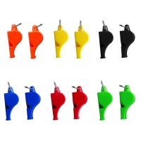 2pcs Safety Whistle Super Loud Sports Referee Whistle Emergency Survival tool for Outdoor Hiking Camping Fishing Travel Silbato Survival kits