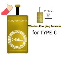 Typec เครื่องรับสัญญาณไร้สาย Qi Fast Wireless Charger Adapter สำหรับ Iphone Android Samsung Galaxya71 A70 A20 Xiaomi