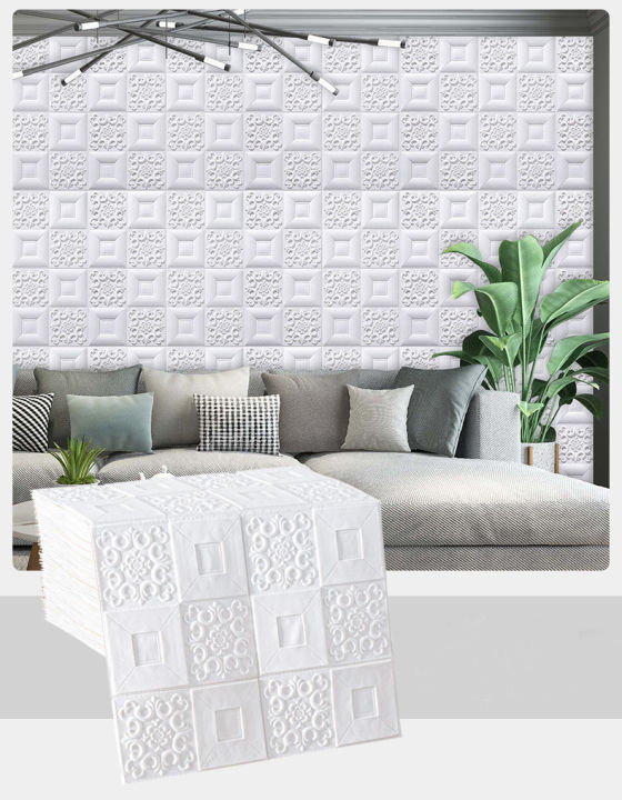 wallpaper-มีกาวในตัว-3d-แบบม้วนขนาด-70-700-เซนติเมตร-สติ๊กเกอร์ตกแต่งกำแพงห้องนอน-กันน้ำ-กันชื้น
