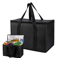 Insulated Bags for Food Delivery Thermal Insulation Bag Heavy Duty Large Insulated Bag Collapsible Cooler Bag 65-70L Grocery Tote for Groceries Cooler Shopping polite