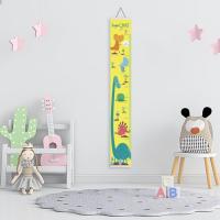 Useful Height Ruler Bright-colored Height Chart with Lanyard Creative 60-180cm Range Height Ruler