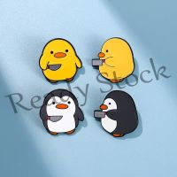 【hot sale】 卍 B36 Cartoon Cute Yellow Duck Enamel Pins Funny Penguin Lapel Brooches Badge Animal Pin Brooch Jewelry Accessories Gift for Children