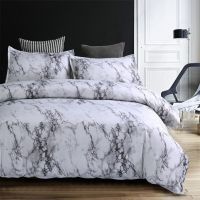 Marble Lines Bedding Set Single AU EU Double Full Queen King 5 Size Duvet Cover With Pillowcase Set