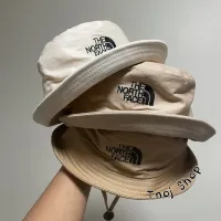 หมวกบักเก็ต หมวกเดินป่า หมวกกันแดด หมวกตกปลา หมวกราคาถูก หมวกบักเก็คมีสายคาดคางงานปักSmile สินค้าส่งจากไทย