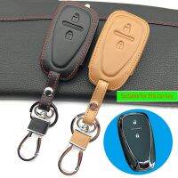 【cw】 Hot sale leather car remote key case For Chevrolet For Cruze Spark 2016 with Intelligent Remote Key Case Car-styLing Key cases ！