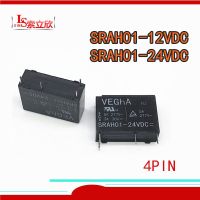 10ชิ้น/ล็อต100% รีเลย์ Srah01-12vdc ใหม่ Srah01 Srah01-24vdc 12vdc 24V 5a 4pin เปลี่ยน G5nb-1a-E Hf46f-24-Hs1