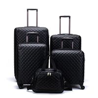 High-End Luxury nd Inch Women Handbag +Rolling Luggage Set SpinnerTravel Suitcase