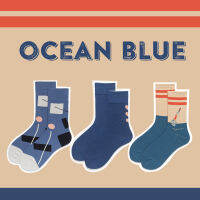 emmtee.emmbee - ถุงเท้า Ocean Blue