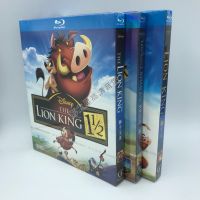 The Lion King 1-3 Blu ray BD HD movie set collection discs